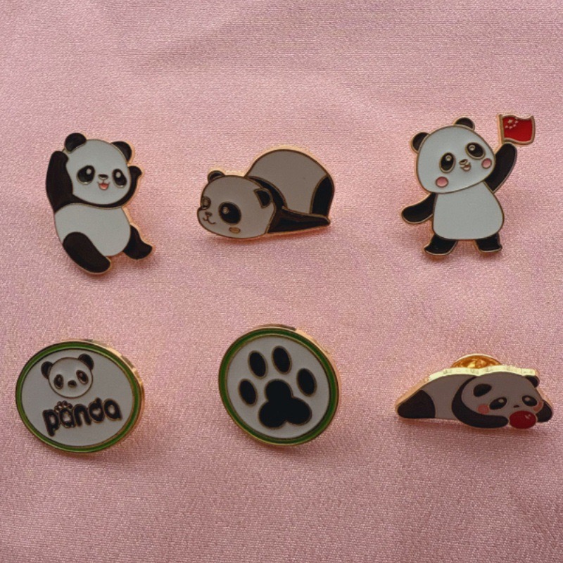 Backpacks - 6 broches de dibujos animados de