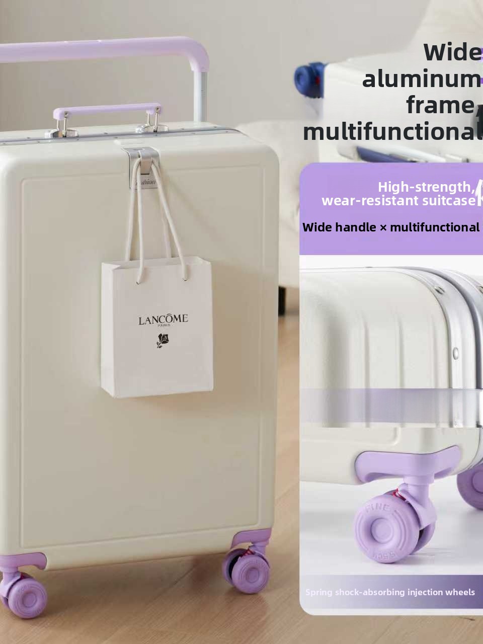 Aluminum Frame Carry On Luggage - Maleta de Viaje con Marco de