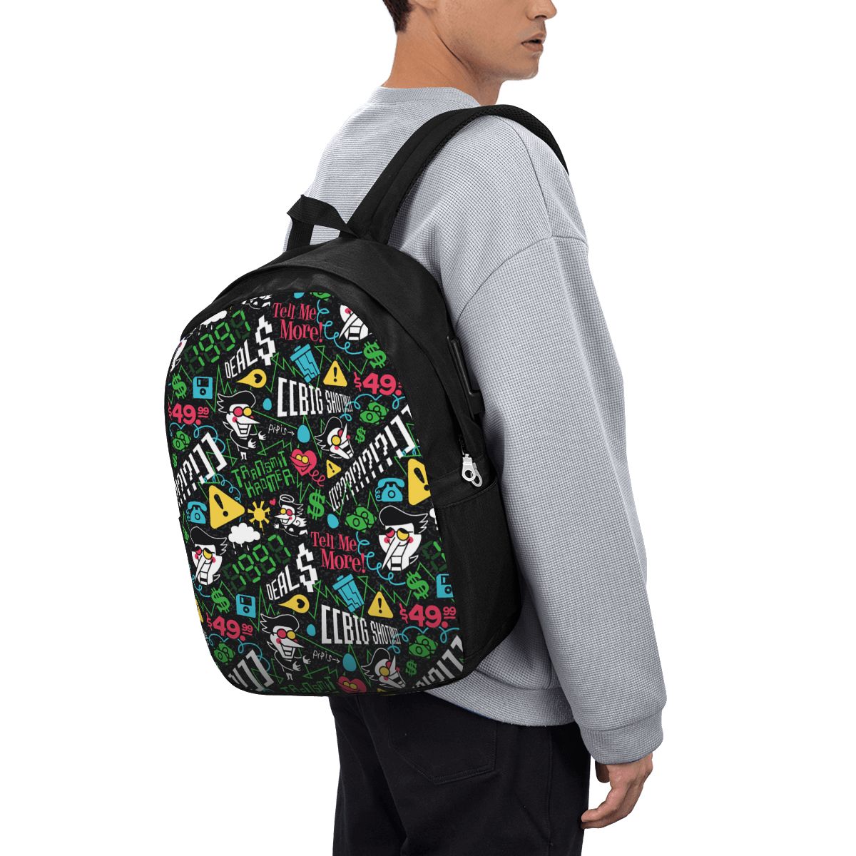 Travel Bags - Deltarune SPAMTON G Mochila de viaje