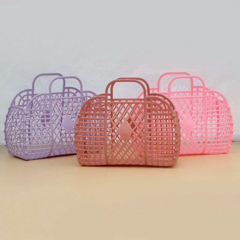 Handbags - Cesta de ducha desmontable de plástico,