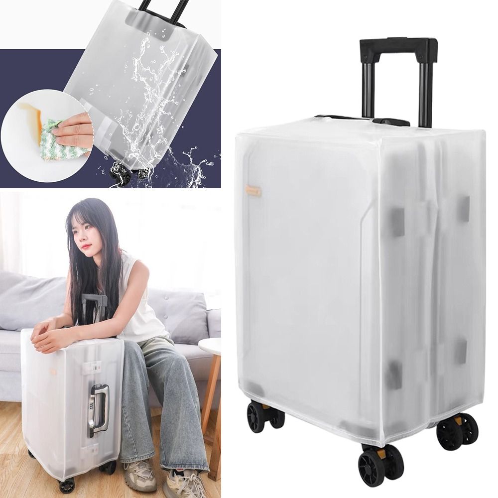 Waterproof Suitcase Cover Protector - Nueva Funda Protectora para Equipaje Esmerilada,