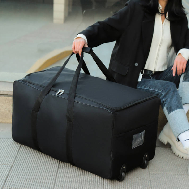 Foldable Rolling Luggage Bag - Bolsas con ruedas de gran capacidad,