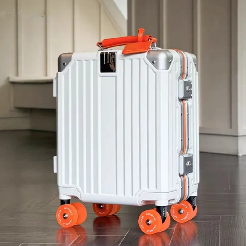 Aluminum Frame Carry On Luggage - Maleta de viaje ligera con ruedas,
