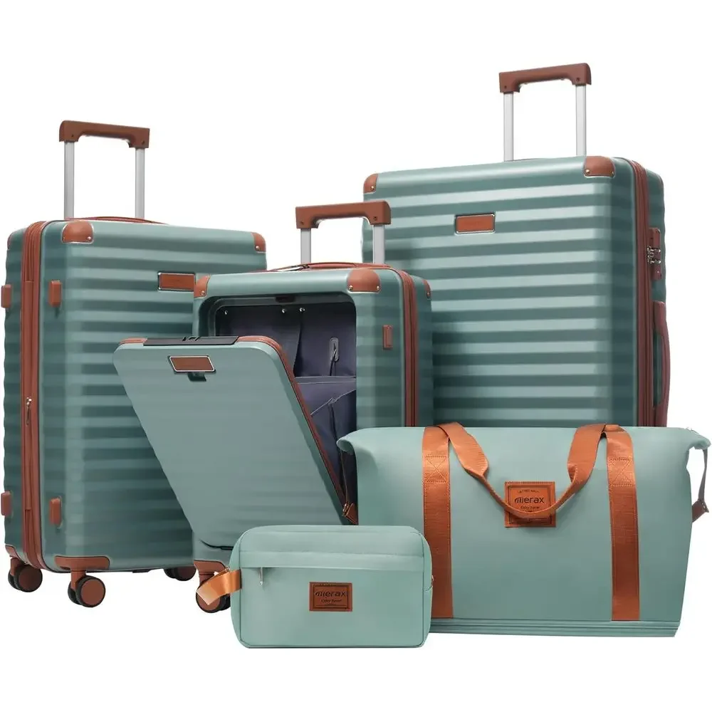 Expandable Hard Shell Luggage Set - Juego de Maletas Rígidas Expandibles de