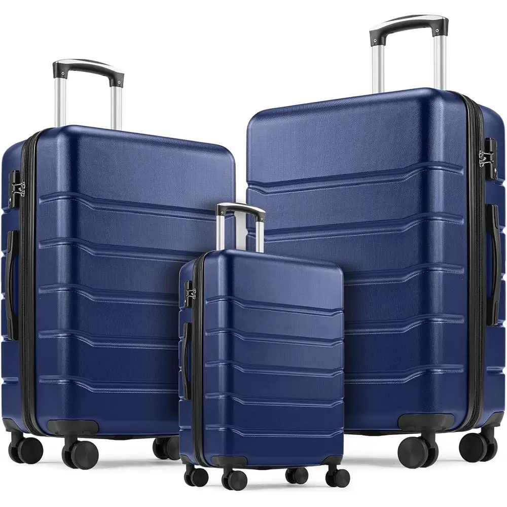 Expandable Hard Shell Luggage Set - Juego de Maletas Rígidas Expandibles de