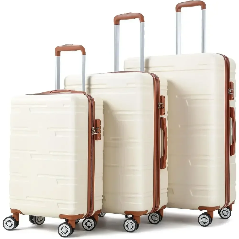 Expandable Hard Shell Luggage Set - Juego de Maletas Rígidas Expandibles de