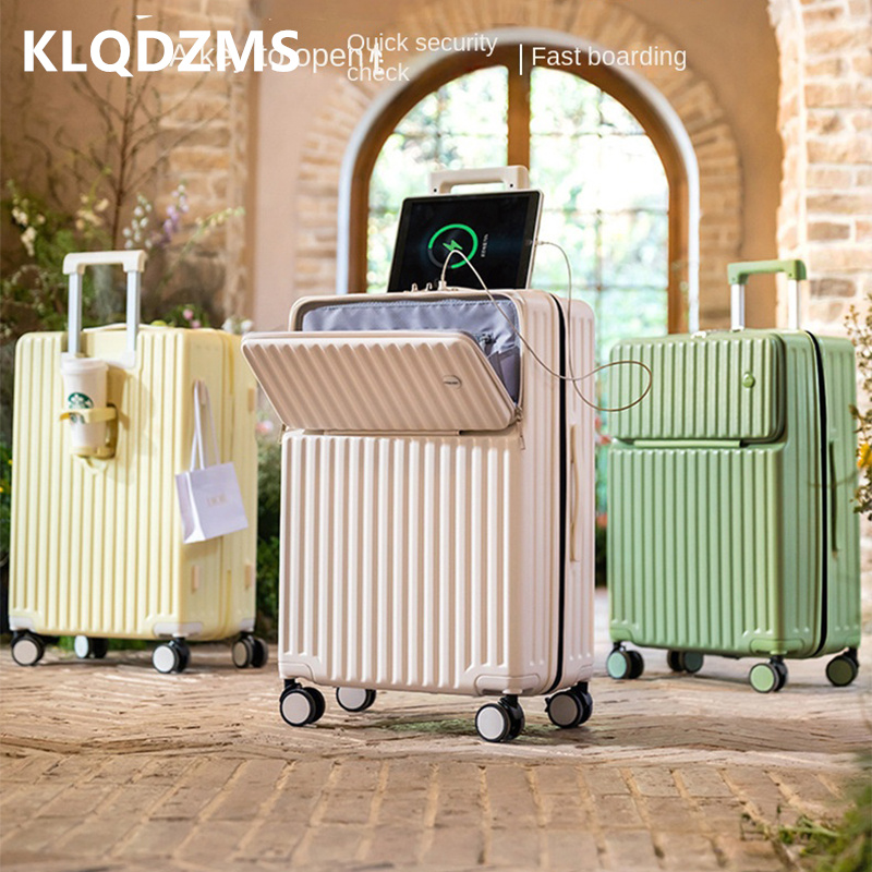 Spinner Wheel Rolling Suitcase 20 Inch - KLQDZMS Maleta con ruedas para hombre