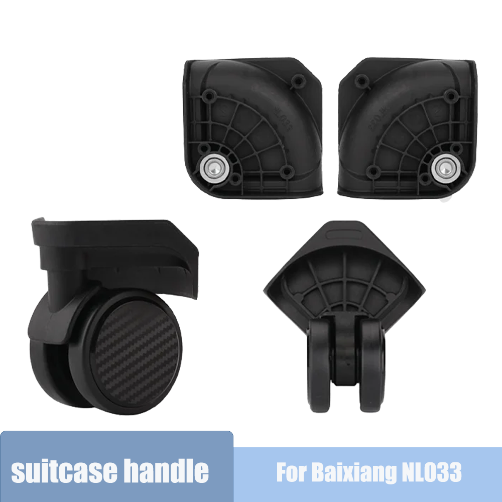 Silent Replacement Luggage Wheels - Repuesto para Ruedas Giratorias Baixiang NL033,