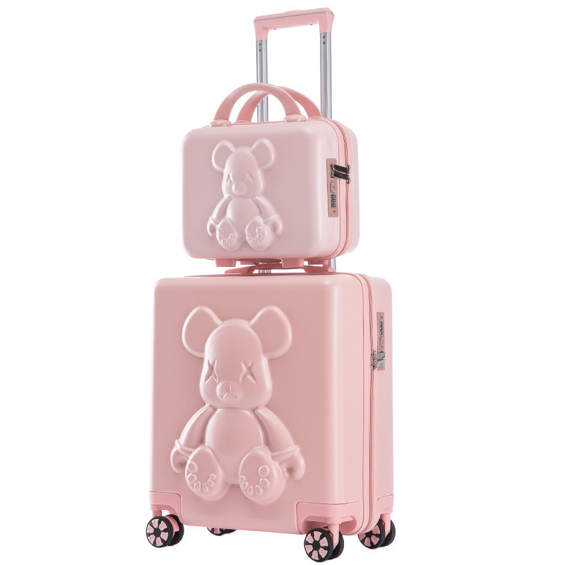 Spinner Wheel Rolling Suitcase 20 Inch - Maleta de viaje con ruedas para