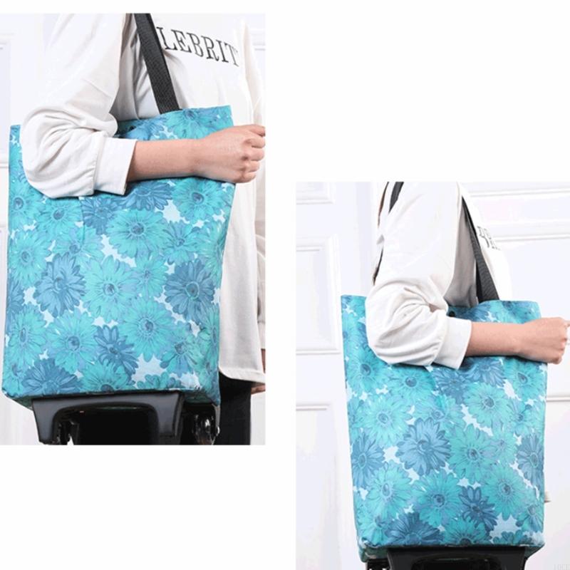 Carro plegable ligero con retr - Foldable Rolling Luggage Bag reseña y precio
