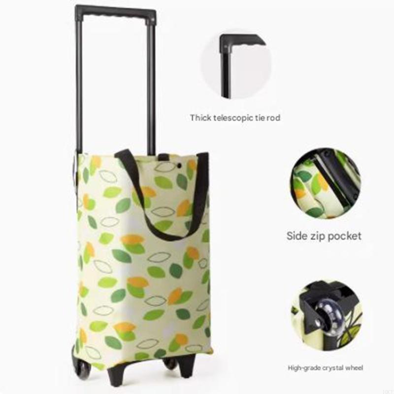 Carro plegable ligero con retr - Foldable Rolling Luggage Bag reseña y precio