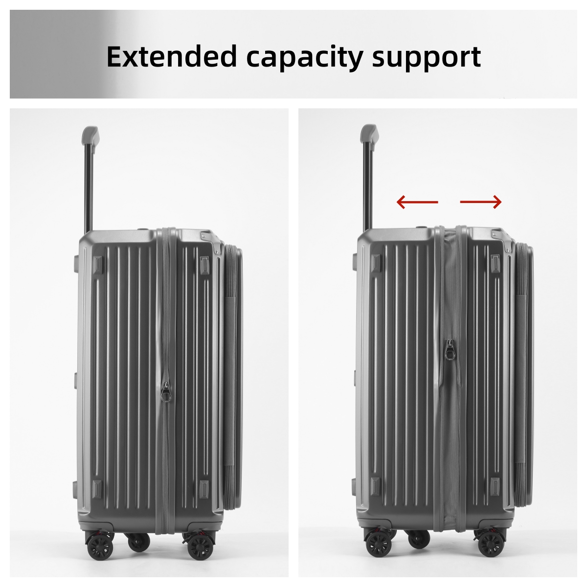    Maleta Expandible de Gran  - Expandable Hard Shell Luggage Set reseña y precio