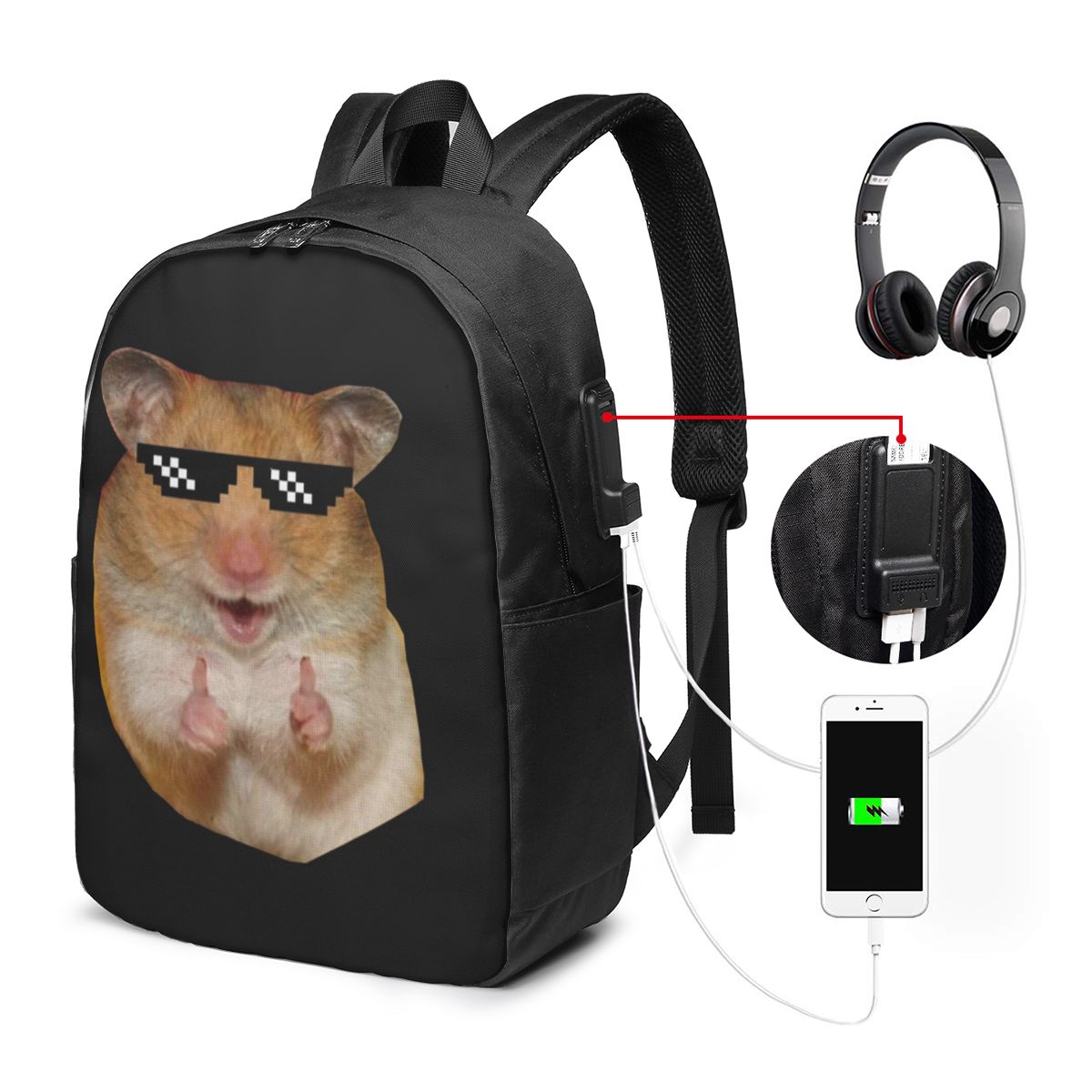 Mochila divertida con diseño d - Travel Bags reseña y precio