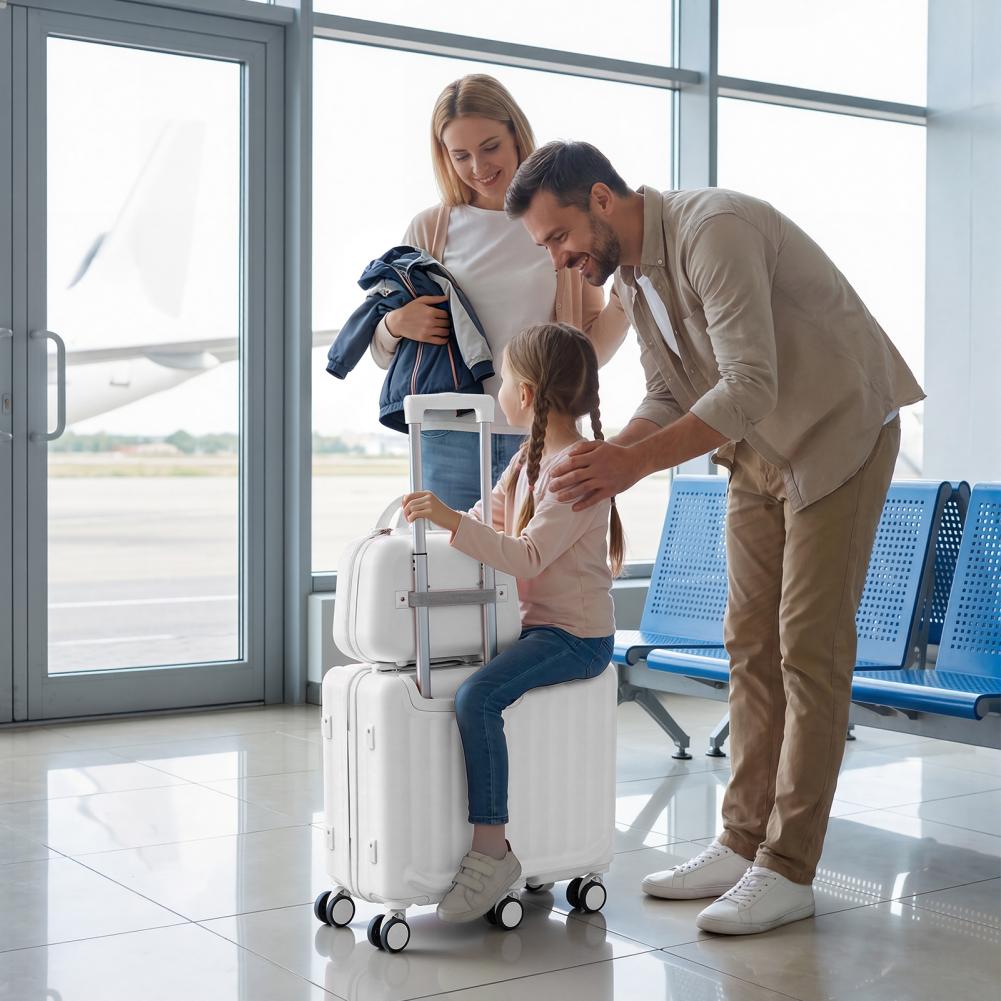 Maleta Infantil de 20 Pulgadas - Kids Ride On Suitcase Scooter reseña y precio
