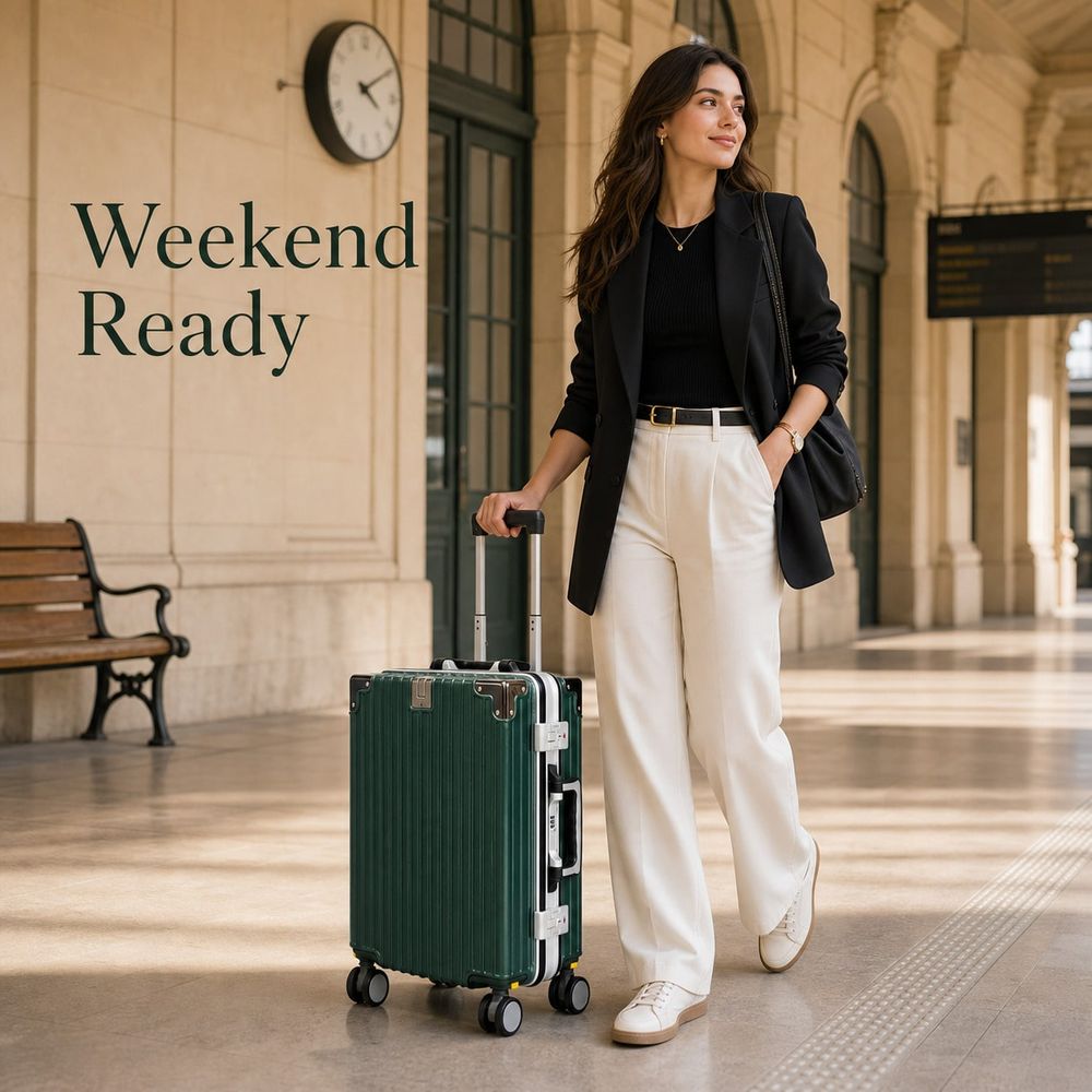 Maleta de mano aprobada por ae - Aluminum Frame Carry On Luggage reseña y precio