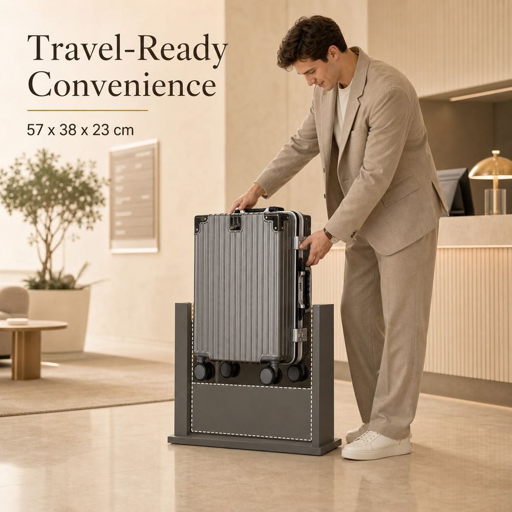Maleta de mano aprobada por ae - Aluminum Frame Carry On Luggage reseña y precio