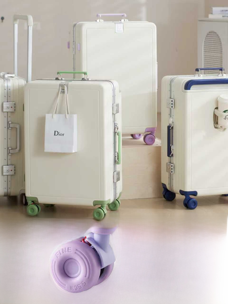 Maleta de Viaje con Marco de A - Aluminum Frame Carry On Luggage reseña y precio
