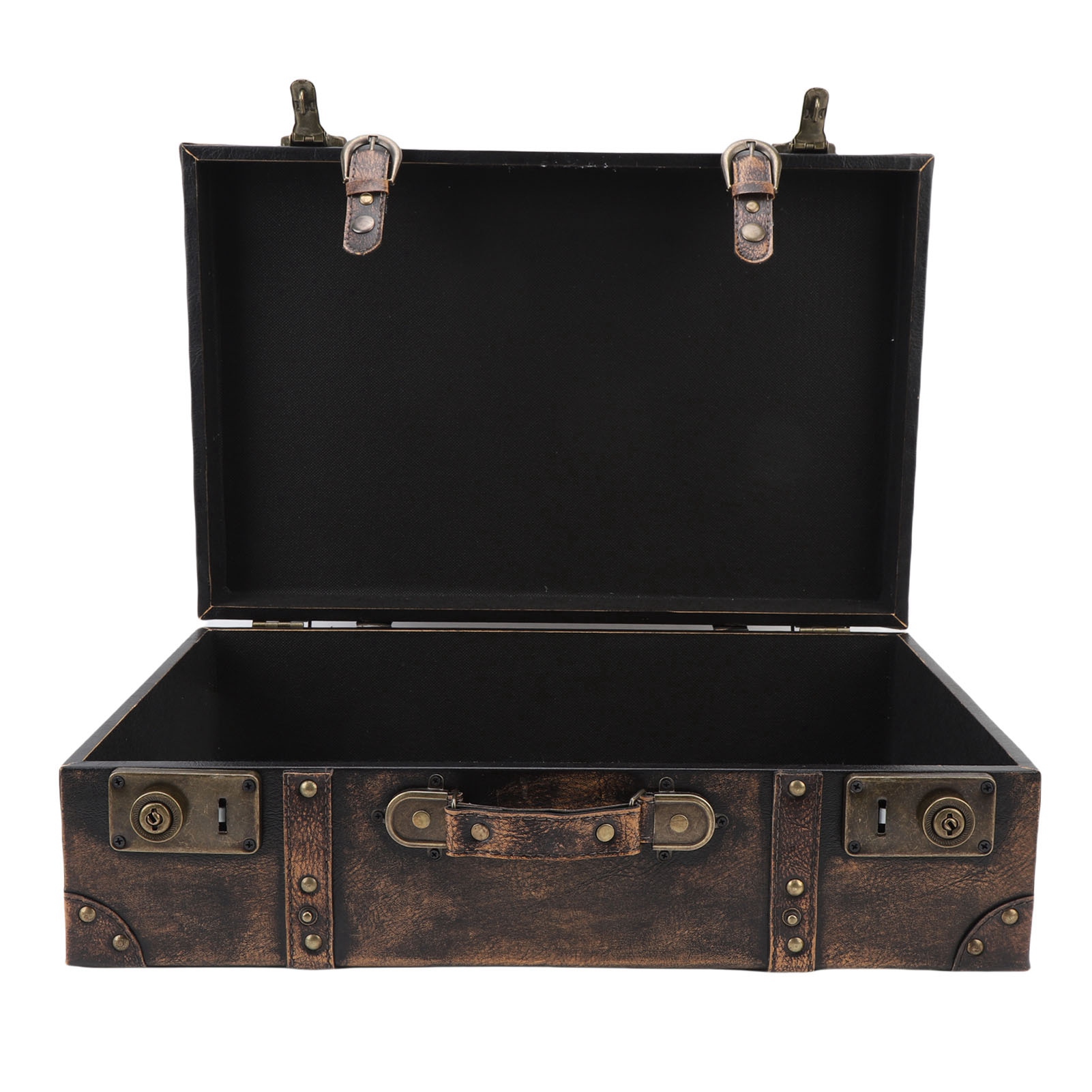 Maleta Vintage Estilo Viaje, C - Retro Vintage Trunk Suitcase reseña y precio