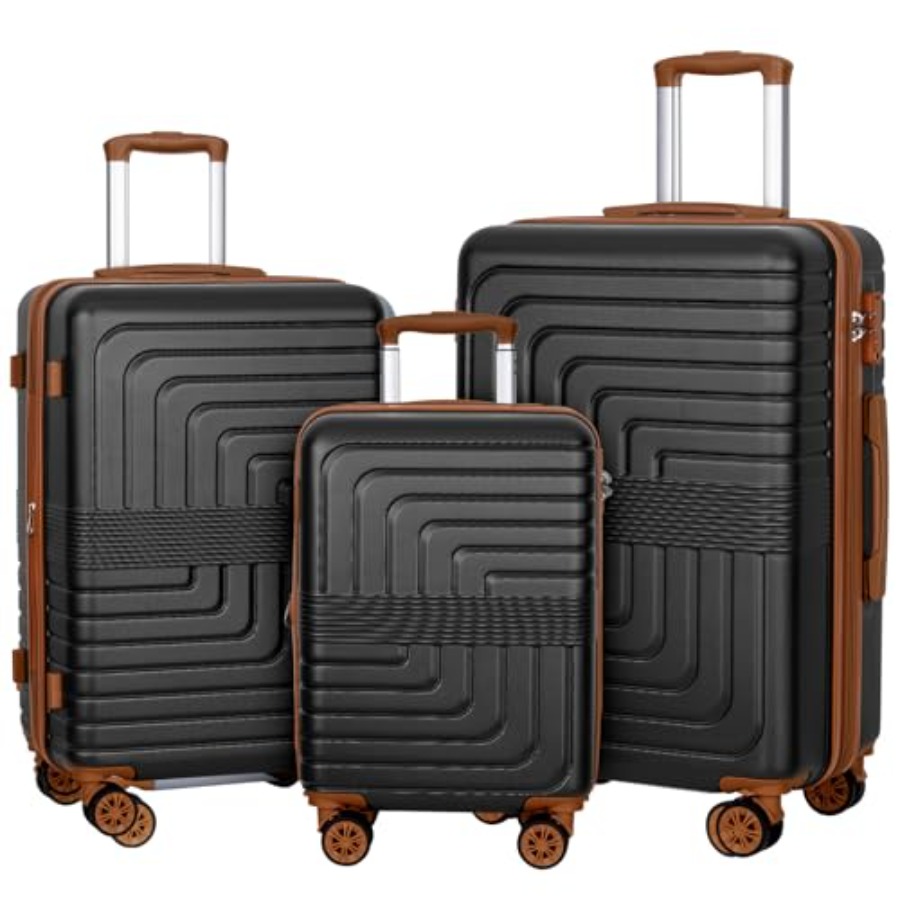 Juego de maletas expandibles d - Expandable Hard Shell Luggage Set reseña y precio