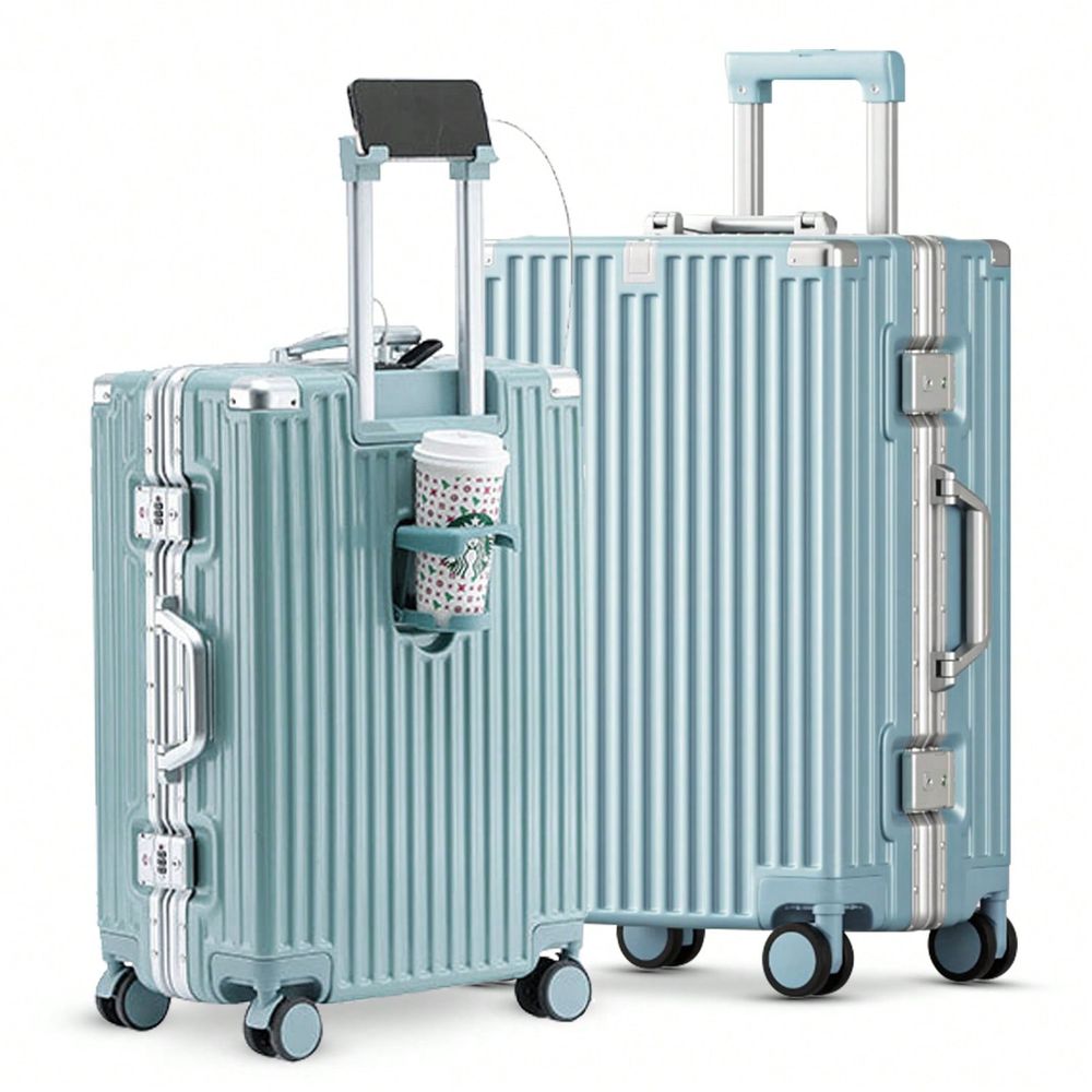 Juego de 20/24 Maletas de Alum - Aluminum Frame Carry On Luggage reseña y precio
