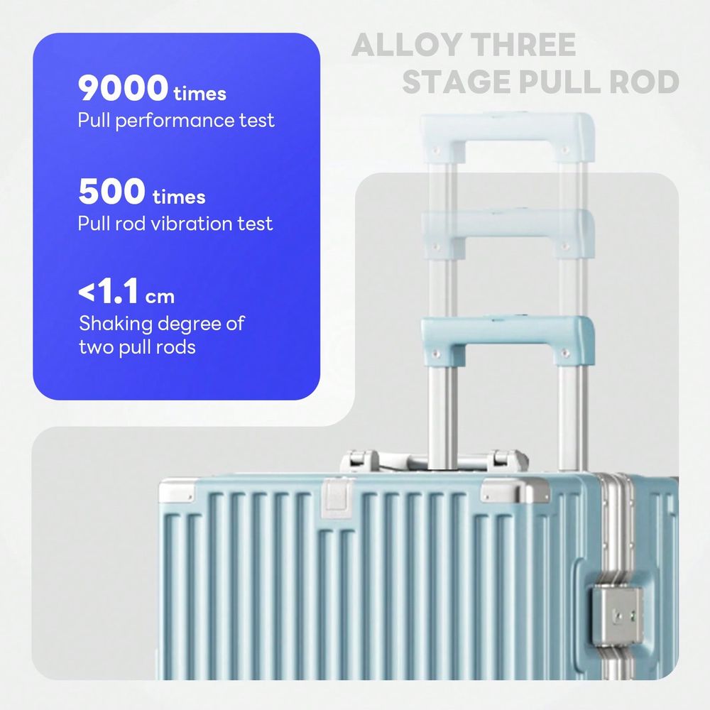 Juego de 20/24 Maletas de Alum - Aluminum Frame Carry On Luggage reseña y precio