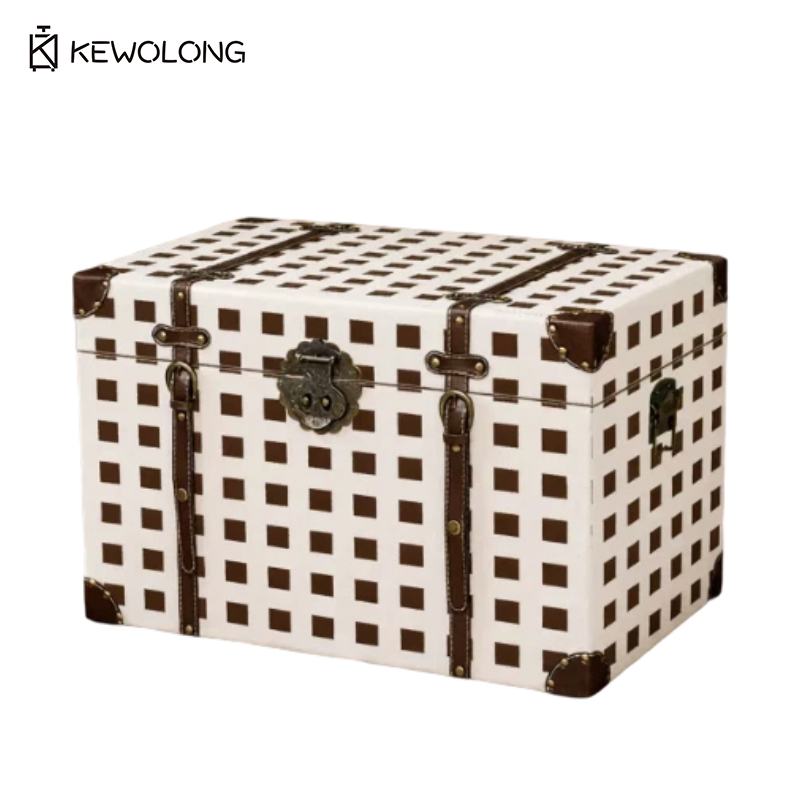 Caja de Almacenamiento de Made - Retro Vintage Trunk Suitcase reseña y precio