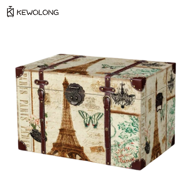 Caja de Almacenamiento de Made - Retro Vintage Trunk Suitcase reseña y precio