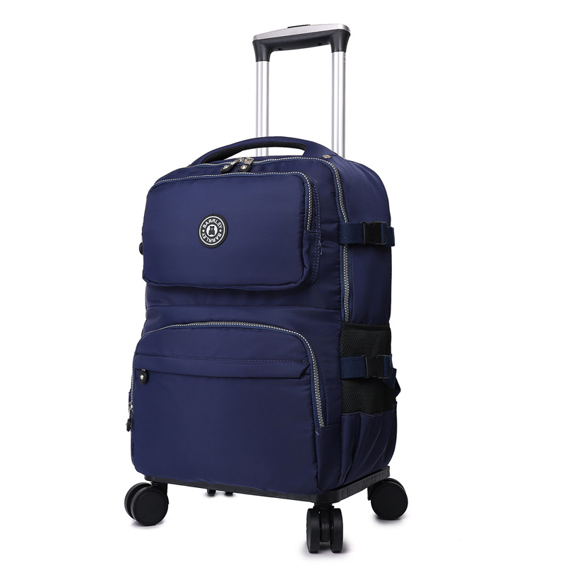 Mochila de viaje con ruedas pa - Foldable Rolling Luggage Bag reseña y precio