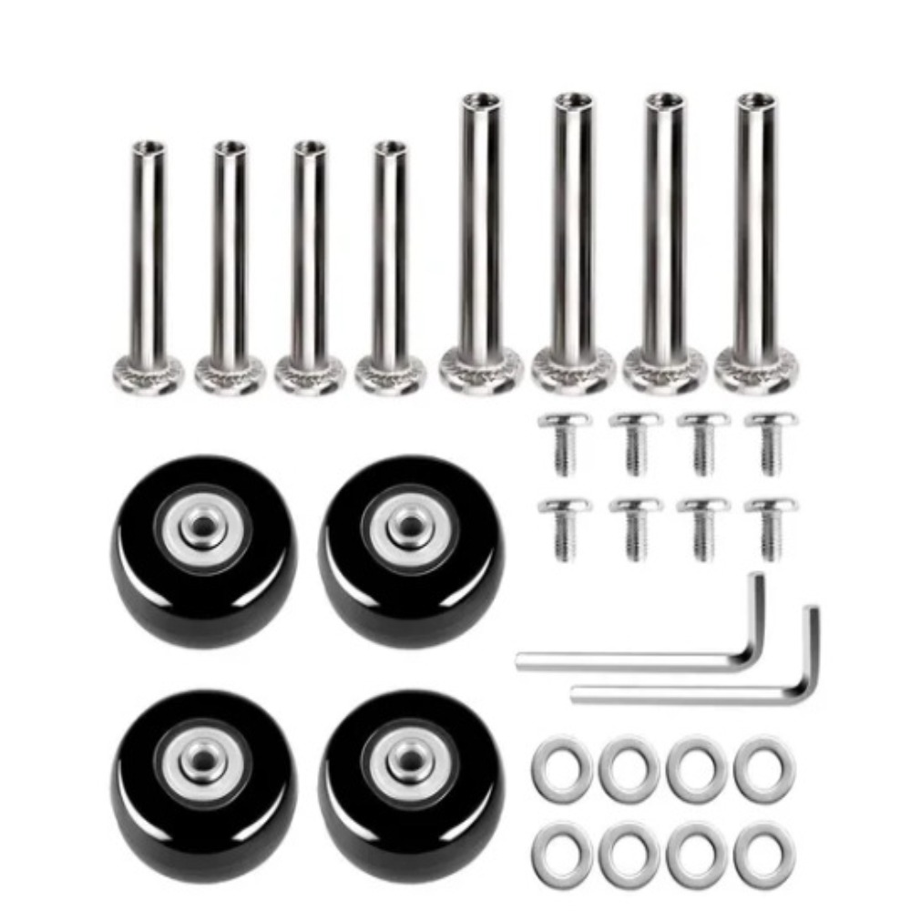 2/4 unidades Ruedas silenciosa - Silent Replacement Luggage Wheels reseña y precio