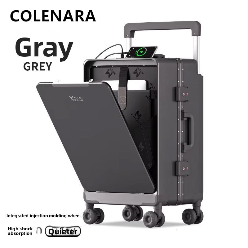 Maleta COLENARA ABS+PC con Ape - Front Opening Laptop Luggage 24 Inch reseña y precio