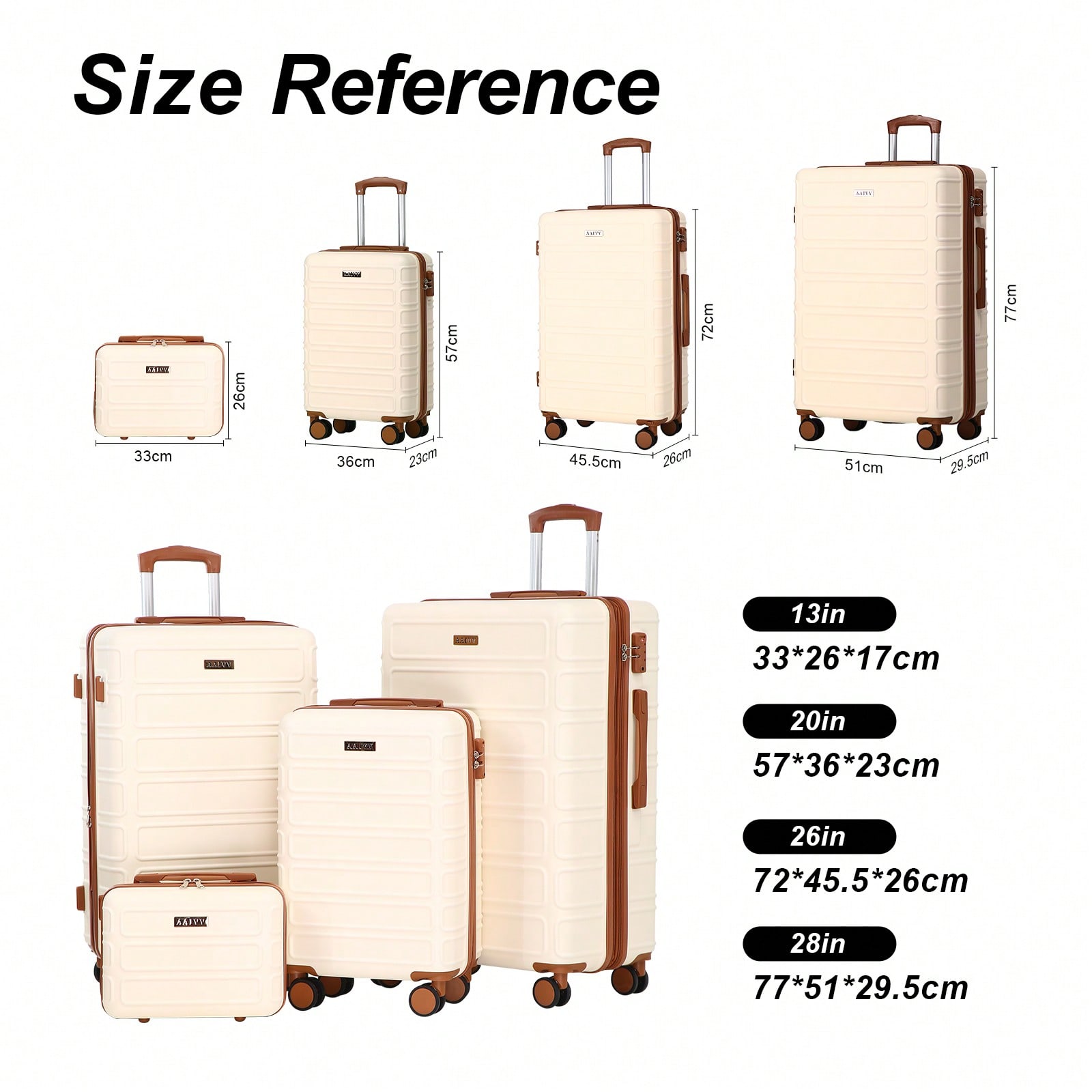 Juego de maletas ABS expandibl - Expandable Hard Shell Luggage Set reseña y precio