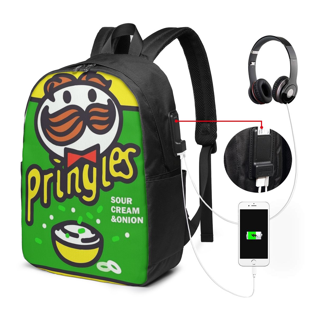 Mochila con estampado de Pring - Travel Bags reseña y precio