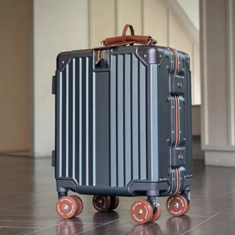 Maleta de viaje ligera con rue - Aluminum Frame Carry On Luggage reseña y precio