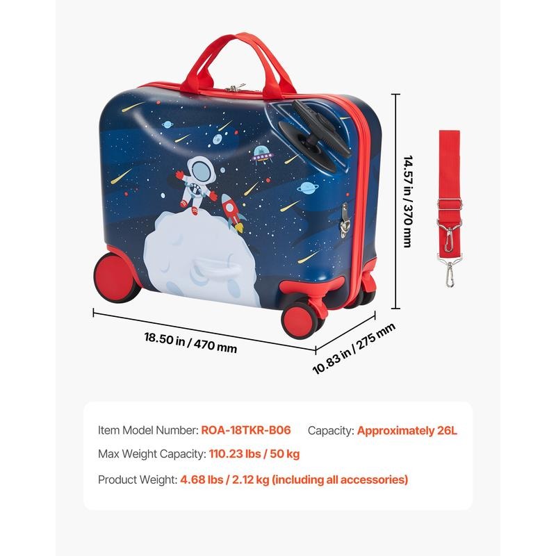 Maleta Scooter para Niños de 1 - Kids Ride On Suitcase Scooter reseña y precio