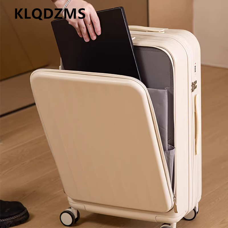 Maleta Multifuncional KLQDZMS  - Front Opening Laptop Luggage 24 Inch reseña y precio