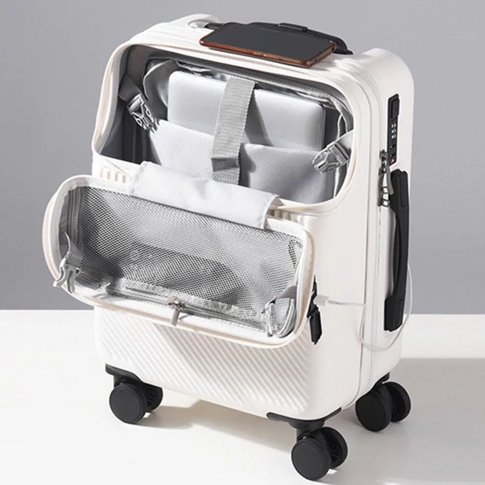 Maleta con Tapa Abatible Front - Front Opening Laptop Luggage 24 Inch reseña y precio