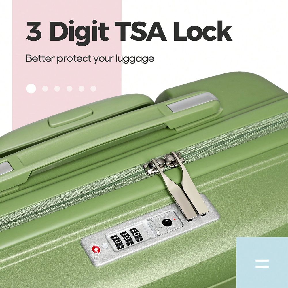 Juego de 3 Maletas Rígidas, Ma - Expandable Hard Shell Luggage Set reseña y precio