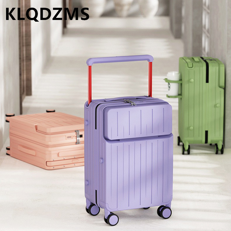 KLQDZMS Maleta para portátil c - Front Opening Laptop Luggage 24 Inch reseña y precio