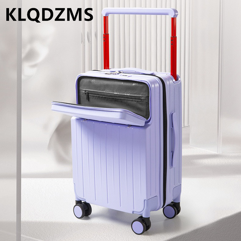 KLQDZMS Maleta para portátil c - Front Opening Laptop Luggage 24 Inch reseña y precio