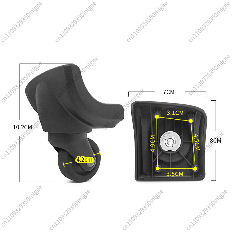Rueda de Repuesto para Equipaj - Silent Replacement Luggage Wheels reseña y precio