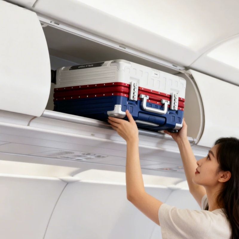 Maleta de Viaje Rígida de 18 P - Aluminum Frame Carry On Luggage reseña y precio