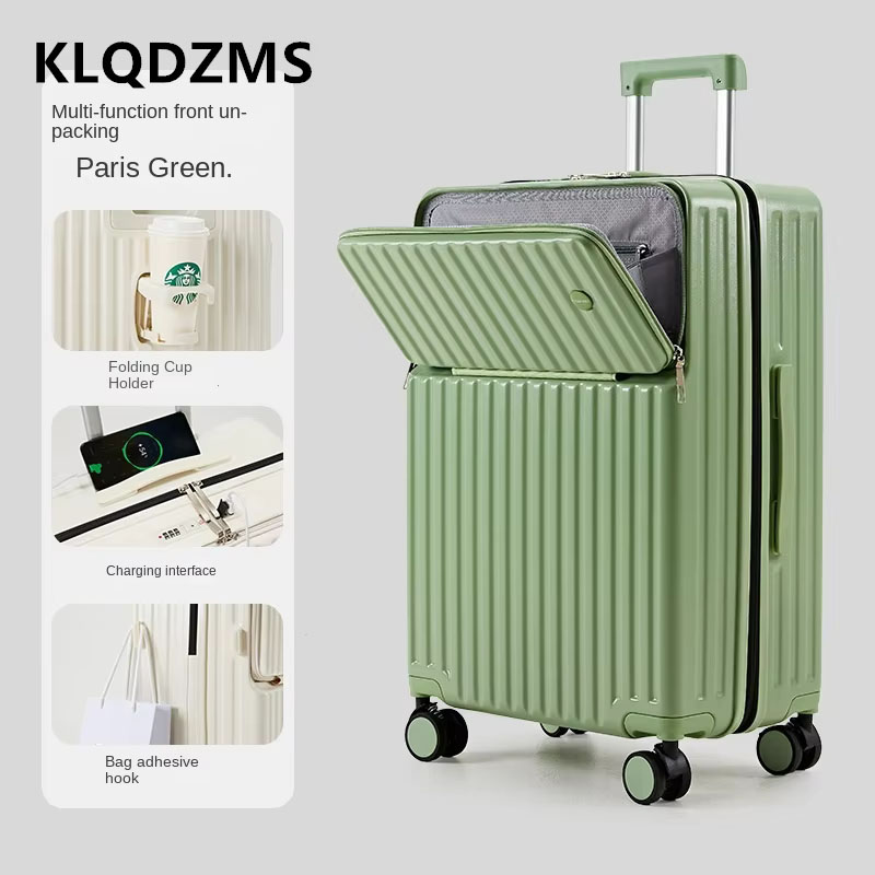 KLQDZMS Maleta con ruedas para - Spinner Wheel Rolling Suitcase 20 Inch reseña y precio