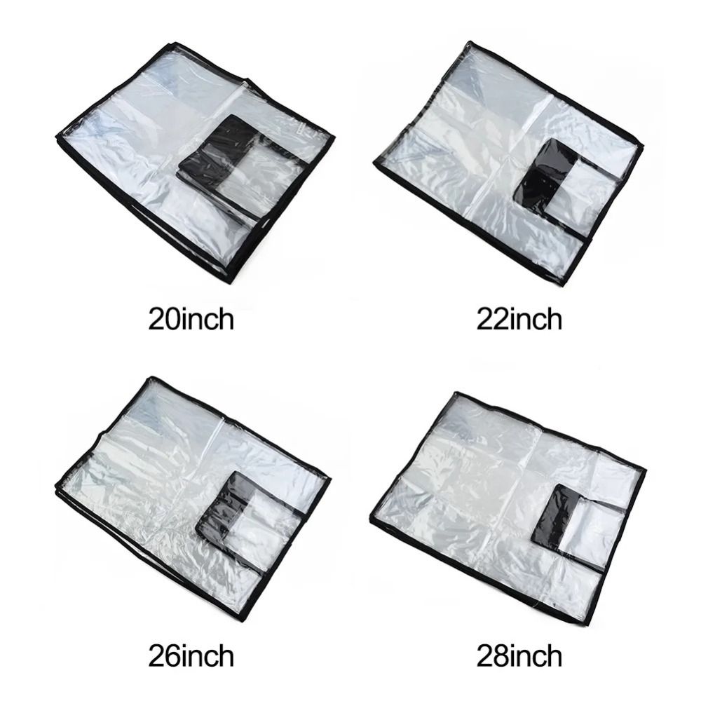 Nueva funda protectora de equi - Luggage Protective Cover Transparent reseña y precio