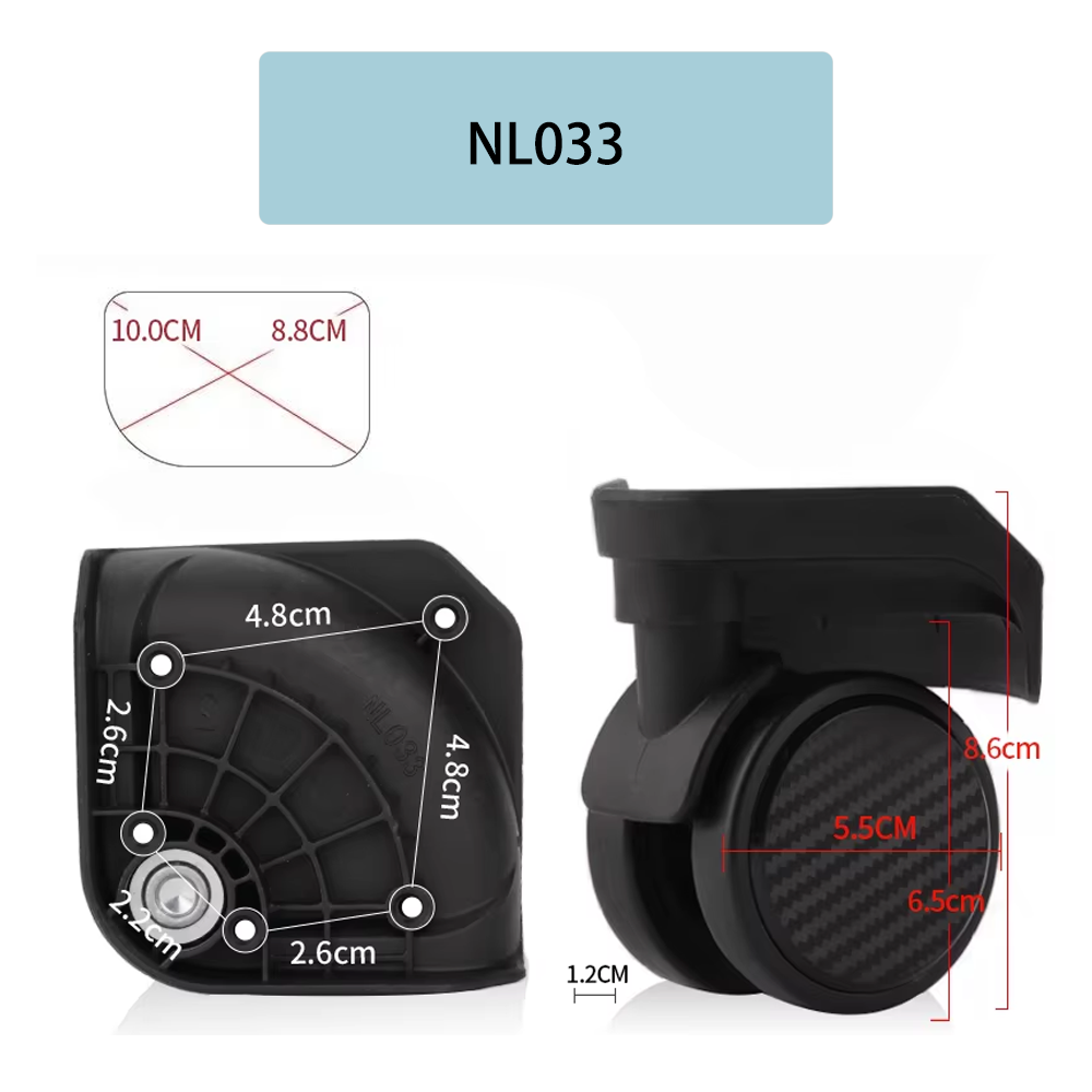 Repuesto para Ruedas Giratoria - Silent Replacement Luggage Wheels reseña y precio