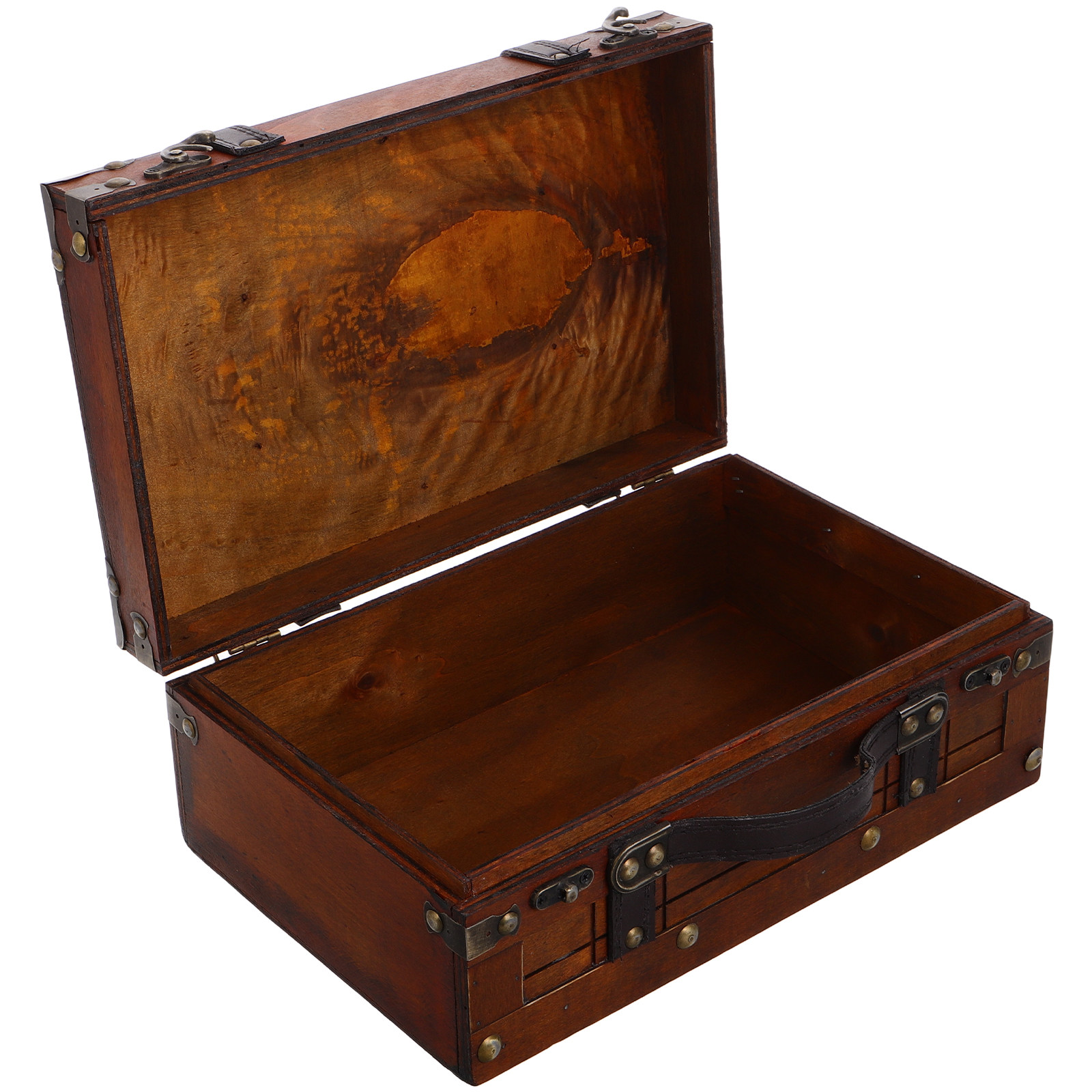 Caja de Almacenamiento de Made - Retro Vintage Trunk Suitcase reseña y precio