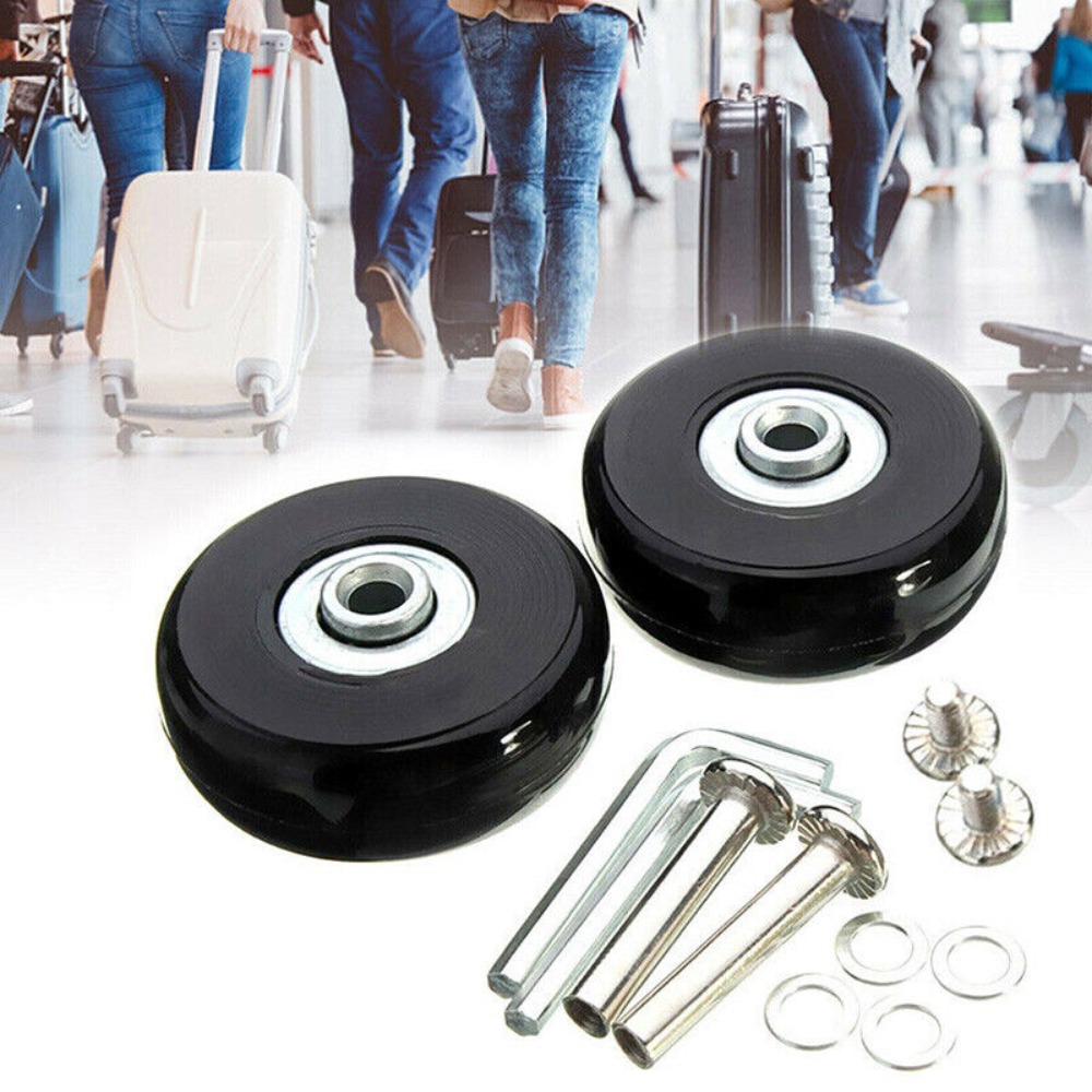 Ruedas de repuesto con tornill - Silent Replacement Luggage Wheels reseña y precio