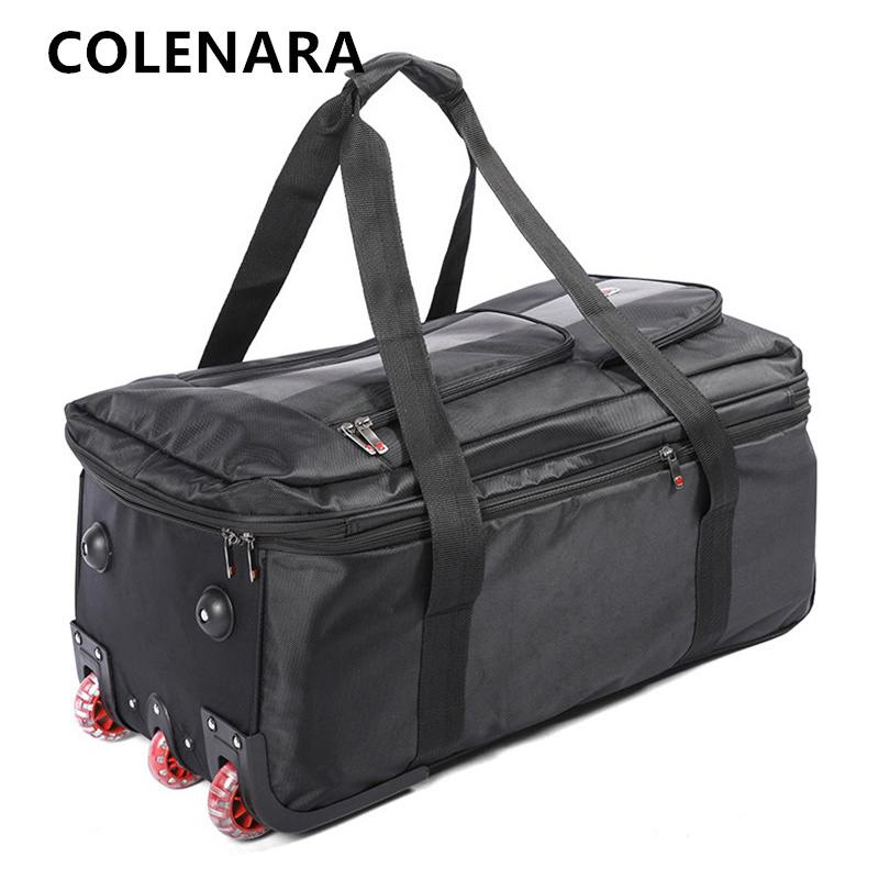COLENARA Bolsa de Viaje con Ru - Foldable Rolling Luggage Bag reseña y precio