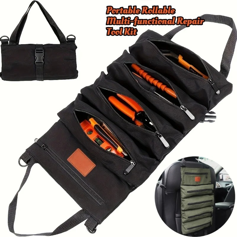 Bolsa de lona multiusos para h - Foldable Rolling Luggage Bag reseña y precio