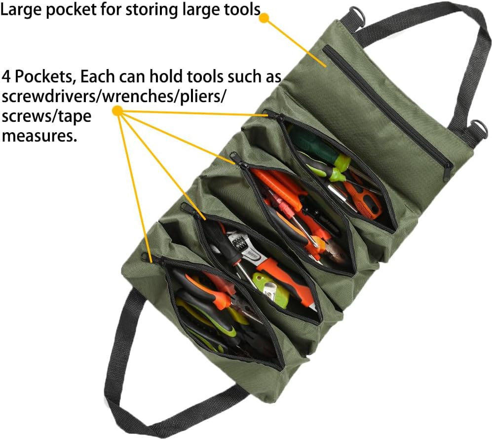 Bolsa de lona multiusos para h - Foldable Rolling Luggage Bag reseña y precio