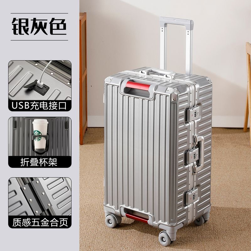 Maleta de Viaje de Gran Tamaño - Aluminum Frame Carry On Luggage reseña y precio